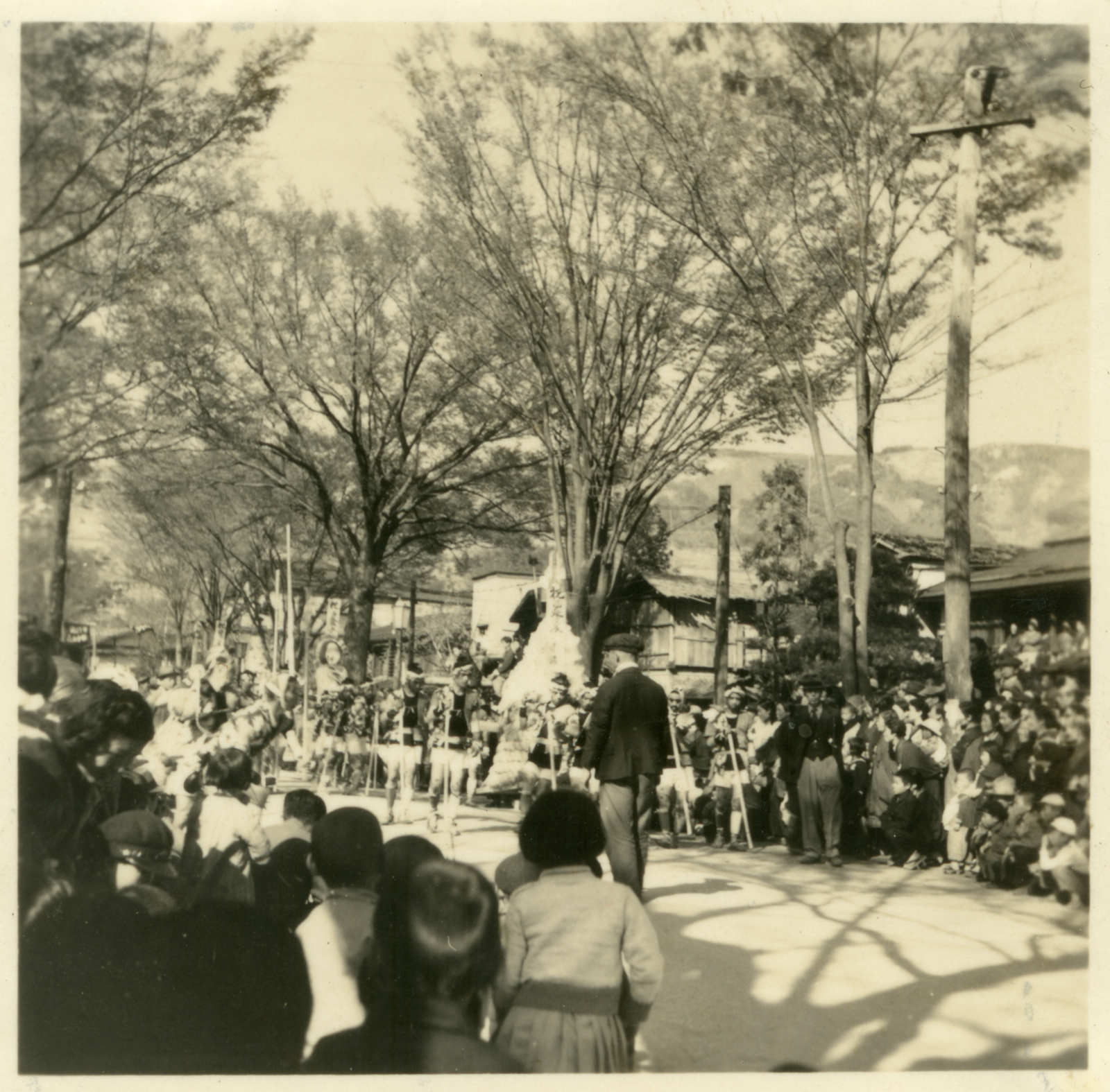 諏訪市博物館騎馬行列